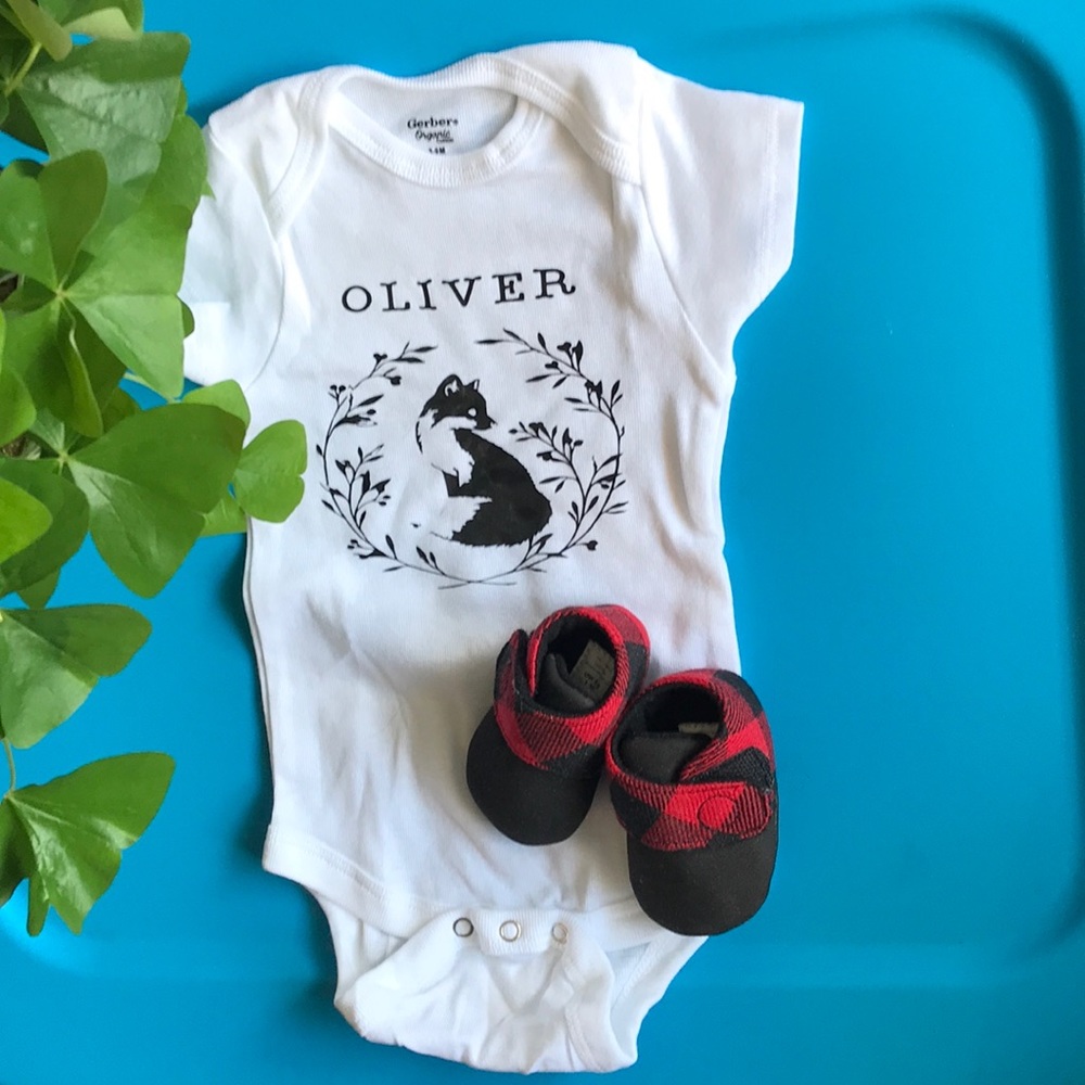 Custom Fox Onesie